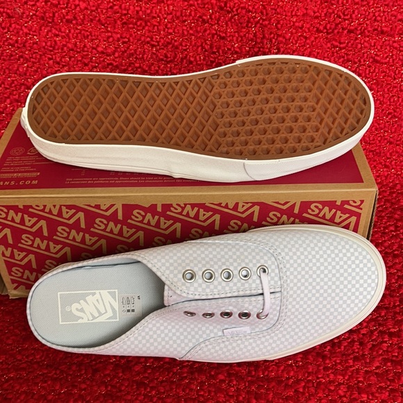 Vans Authentic Mule Pastel Checkerboard MENS - Picture 4 of 16